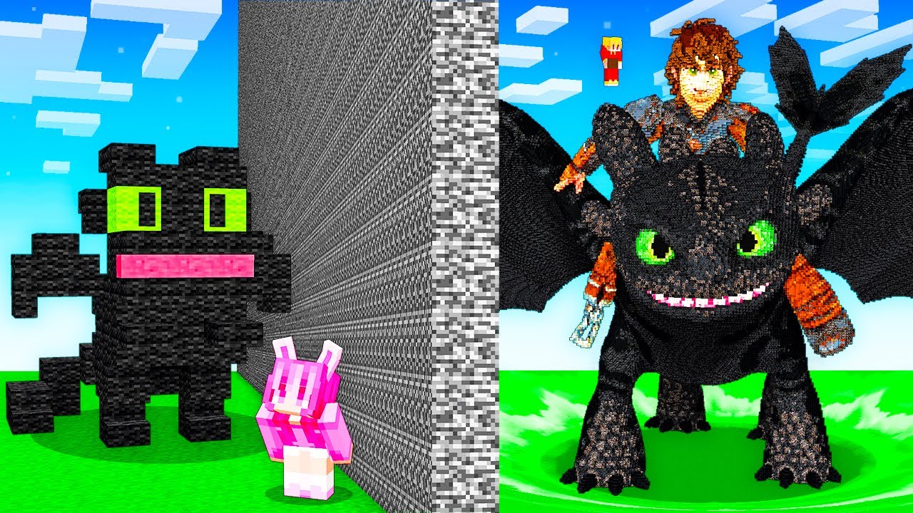 I Cheated With HOW TO TRAIN YOUR DRAGON in Minecraft Build Battle ...