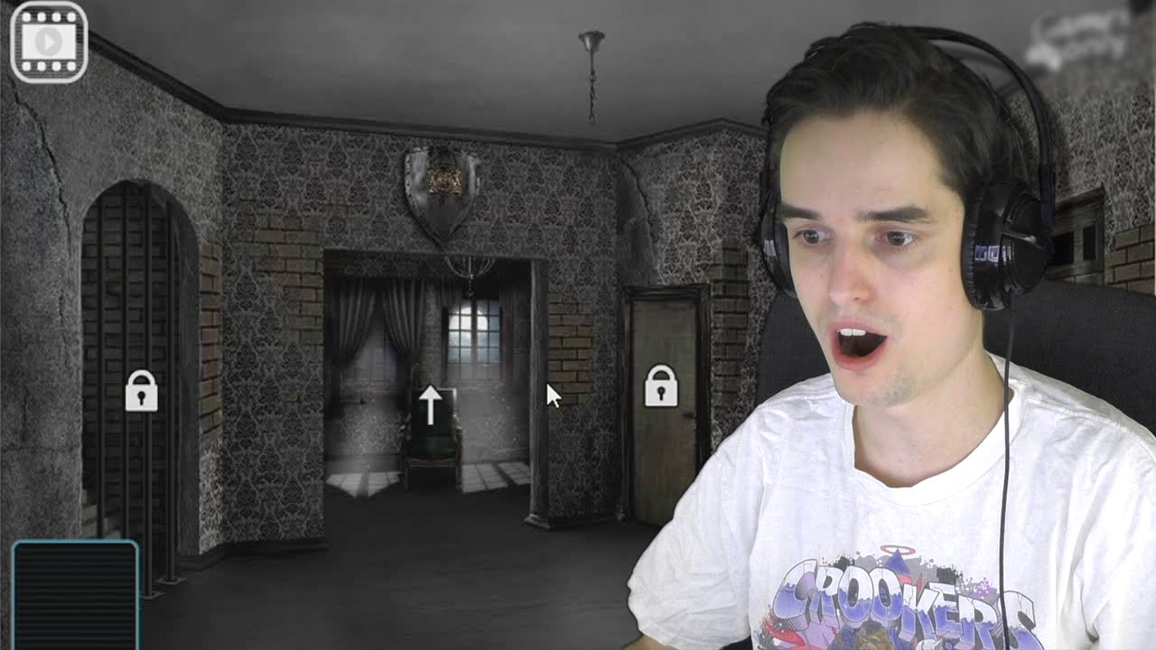 VASTZITTEN IN EEN SPOOKHUIS!