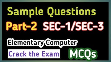 sample question paper #sem3 #sec3 #sec1 #ranchiuniversity #vinobabhaveuniversity