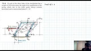11–8 Virtual Work (Chapter 11: Hibbeler Statics) Benam Academy