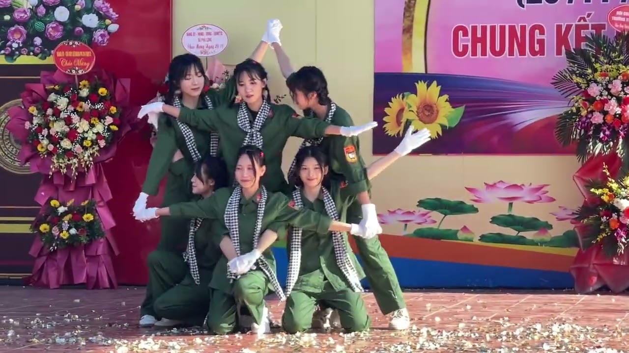 Lớp 10A - Chung kết hội thi nhảy dân vũ trường THPT Nho Quan A 20/11/2025