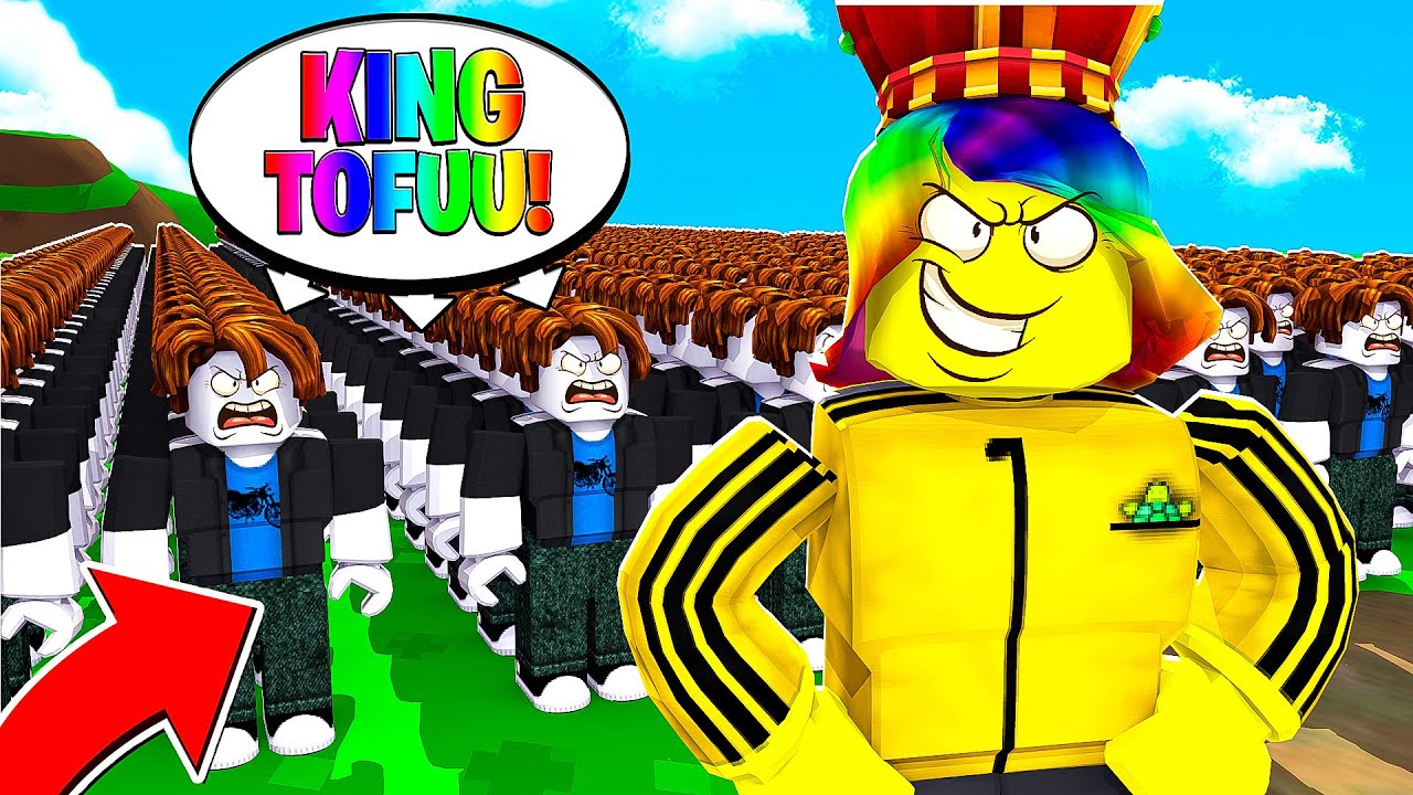 I Became The Leader And Made A Tofuu Only Country Roblox Youtube