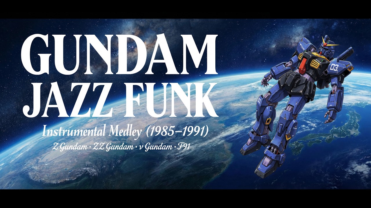 機動戦士ガンダム Z ～ F91 | JAZZ FUNKで駆け抜ける1985–1991