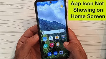 How to get back remove app icon in home screen | Remove App ko wapas kaise laye Redmi