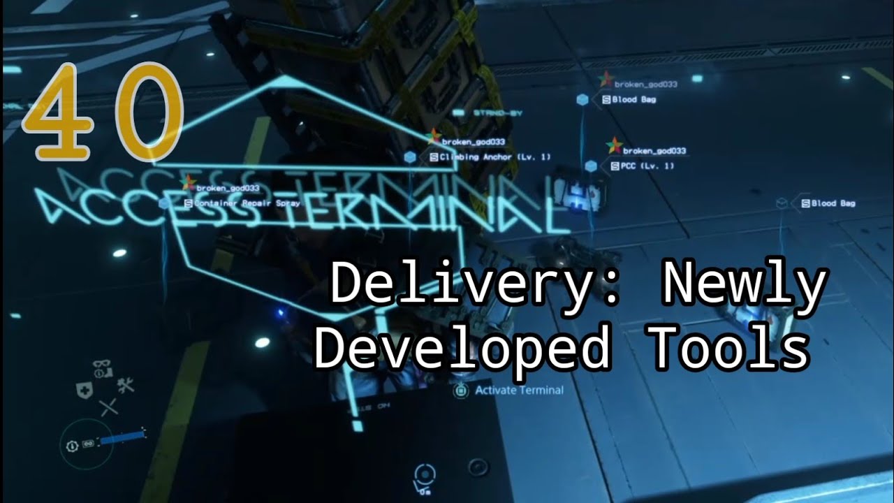 DELIVERY NEWLY DEVELOPED TOOLS / Death Stranding Walkthrough Gameplay