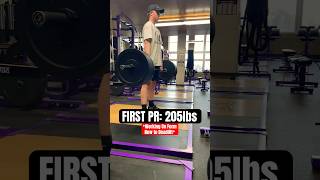 205 lbs Deadlift #trending #weightlifting #shortvideos #viral #training #shorts