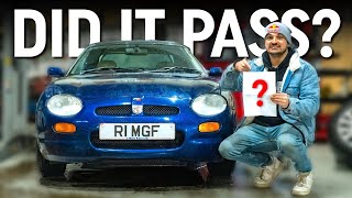 Getting our £600 BARN FIND sportscar back on the road - Will it fail an MOT?