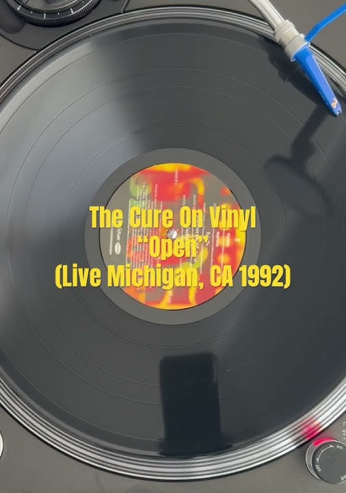 'Open' (Live at Auburn Hills, Michigan USA 1992) The Cure 12” @al7xmusic #dj #cure #80s #vinyl #Show