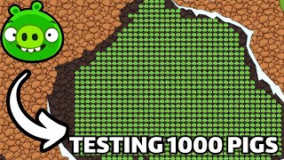 What Happens When You Spawn 1000 Pigs in Bad Piggies?