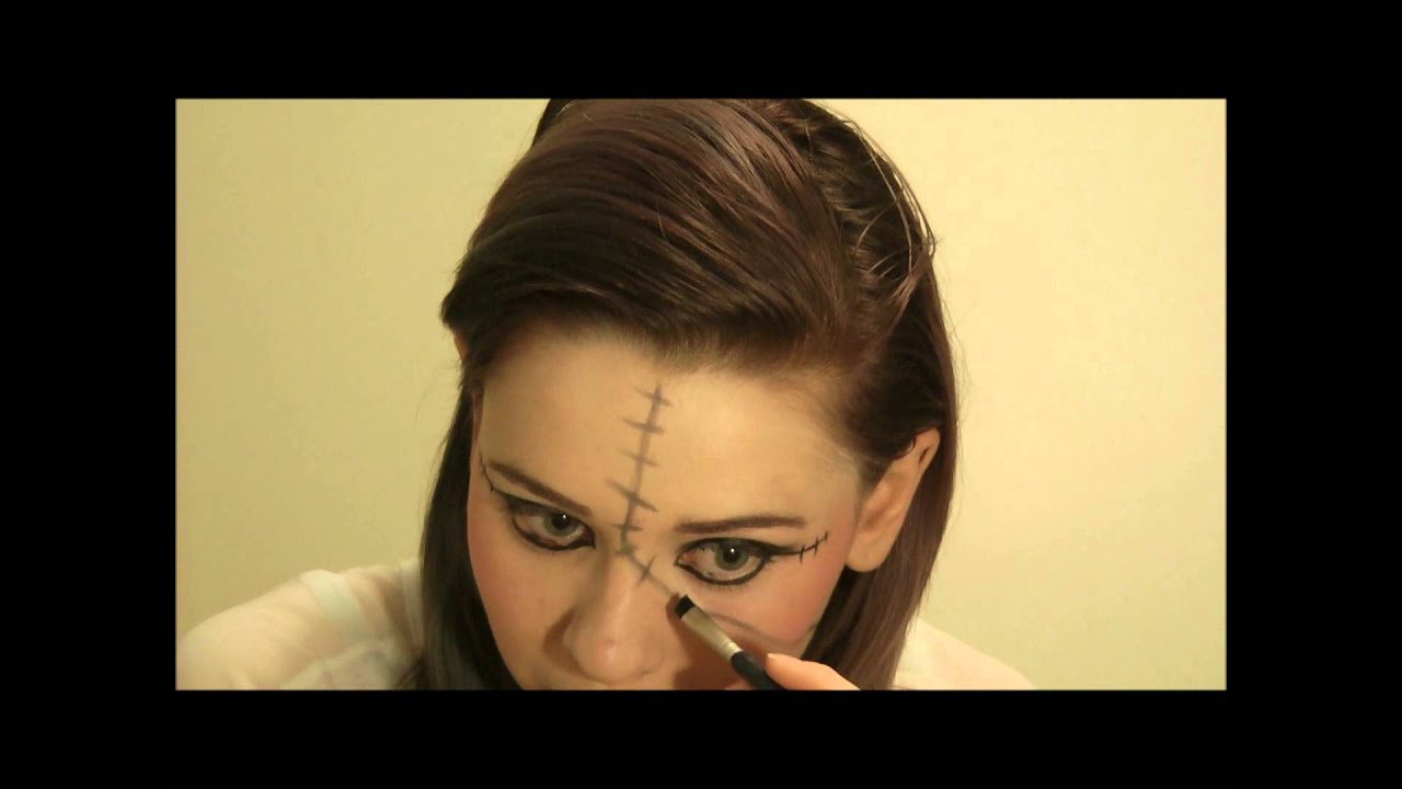 Voodoo Doll Inspired Tutorial Halloween Makeup YouTube