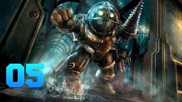 Bioshock Walkthrough Gameplay Part 5 - Big Daddy