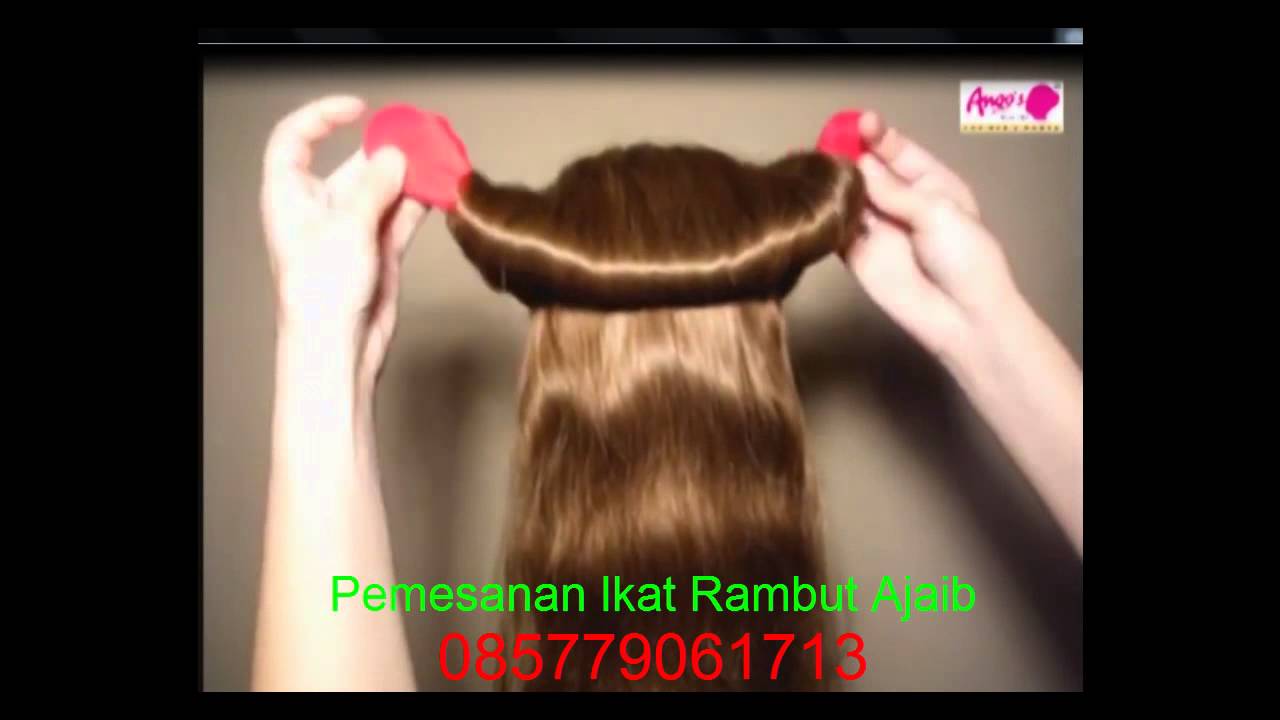 Ikat Rambut Ajaib Hanya Kurang Dari Semenit Hasil Luar Biasa Rapi