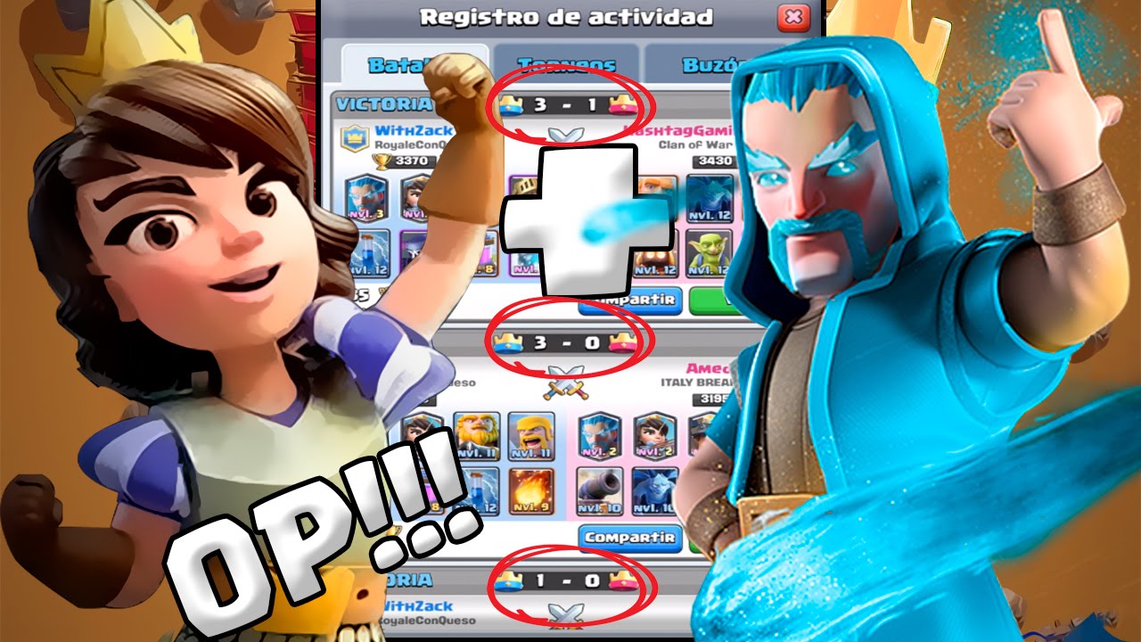 juegos panamericanos 2019 en vivo MAGO de HIELO + PRINCESA | Cuando Juntas a Estas 2 BESTIAS... - Clash Royale [WithZack]