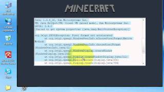 minecraft error.avi