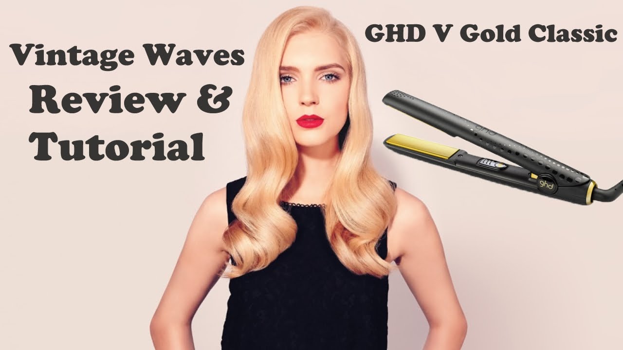 Vintage Waves ghd V Gold Classic
