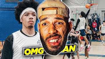 The number 1 HS basketball player is insane!!