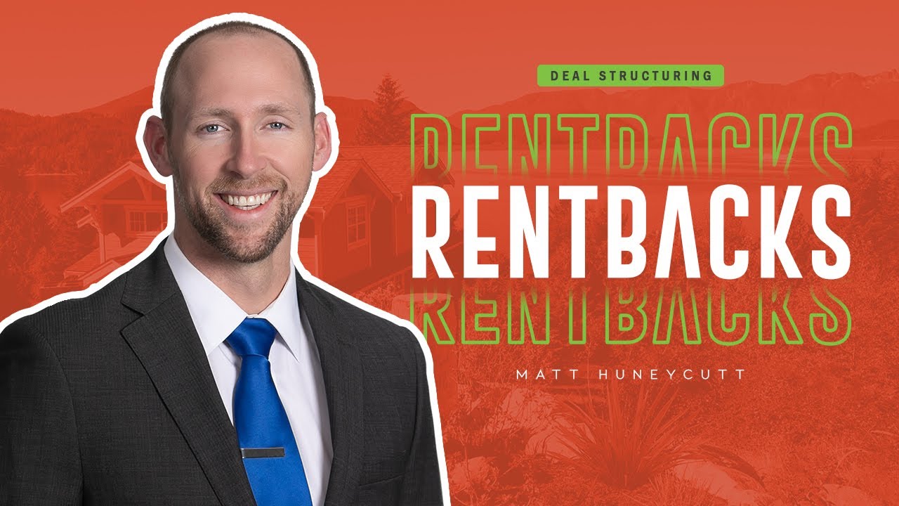 What Is a Rent Back and Why Are They Used In Real Estate YouTube