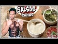 Salsas SALUDABLES 🌭 Receta de SALSAS CASERAS