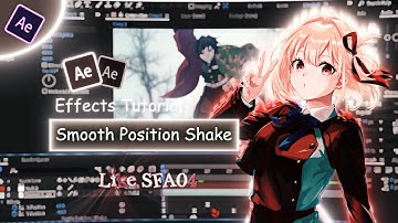 Low Position Shake in After Effects | AMV Tutorial