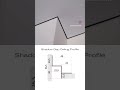 Modern Interior Design Ideas Shadow Gap Ceiling Profile Interiordesign Homedesign Homedecor 
