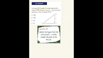 Digital SAT Math - Geometry | Use trig ratios to find perimeter | ID: a4c0547f