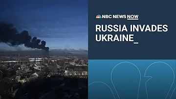 LIVE: Russian Forces Invade Ukraine As Biden Imposes Stronger Sanctions | NBC News