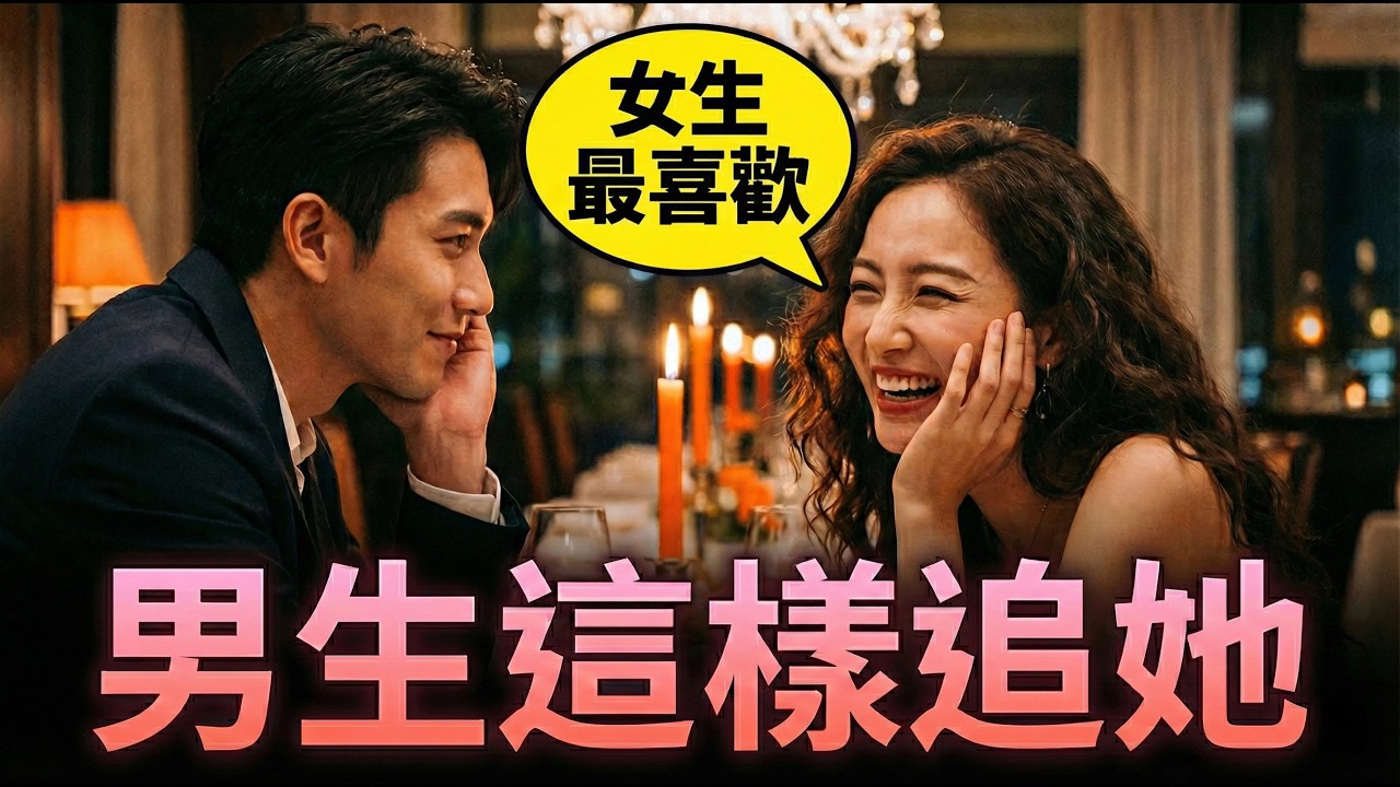 女生最喜歡《男生這樣追她》女生舒服、男生快樂！保證成功 👍👍👍