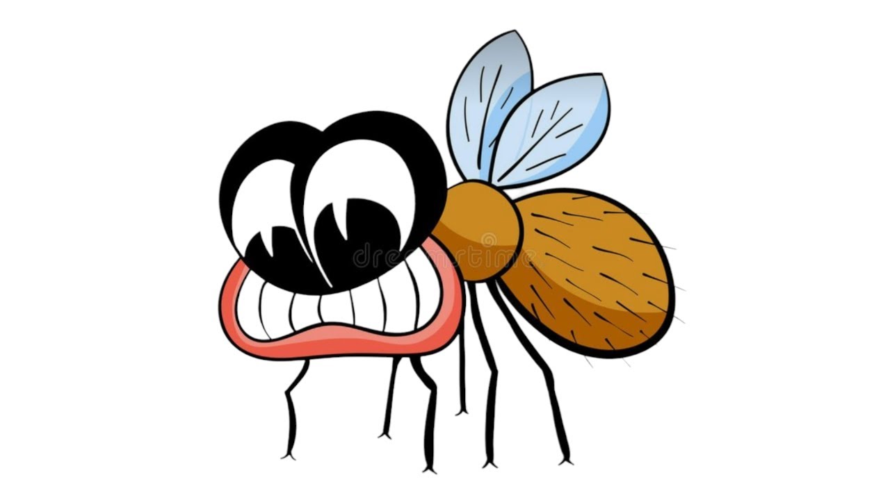 How to draw a fly? Unusual fly turned out to be animated - YouTube