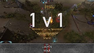 Dawn of War 2: Retribution - 1v1 | Morgan MLGman - Warlock [vs] Kickin - Hive Tyrant