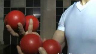 Juggling Tutorial - 5ball - cascade 07 - how to hold