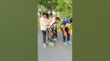 Learn skating -stranger #skating #skates #skate#roadskating #rollerblading #rollerskating#viralshort
