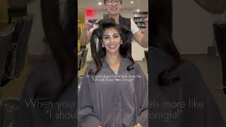 Take It Easy, Get A Blowout For Us 🖤 #miawagnersalon #blowouthair #hairtok #easy