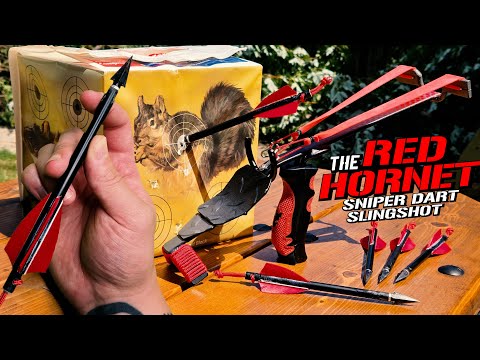 How To Make: Sniper Dart Hunting Slingshot 🎯