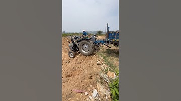 Eicher tractor and jcb 3dx working #ytshorts #viralvideo #jcbjcb #ytshorts