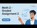 📘 IIT Madras | Math 2 Assignment 2 📊 | Complete Solution ✅ | #iitmadras #datapocalypse #maths2