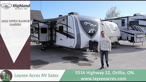 2022 Highland Ridge Open Range 338BHS - Layzee Acres RV Sales
