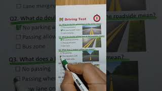 US Driving Lines Quiz 🚦 Can you get 7/7? #roadsigns #driverslicense #drivinglessons #drivingtest