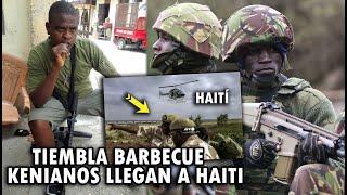 TIEMBLA BARBECUE!! LA SEMANA QUE VIENE LLEGAN LOS PRIMEROS AGENTES DE KENIA A HAITÍ!!