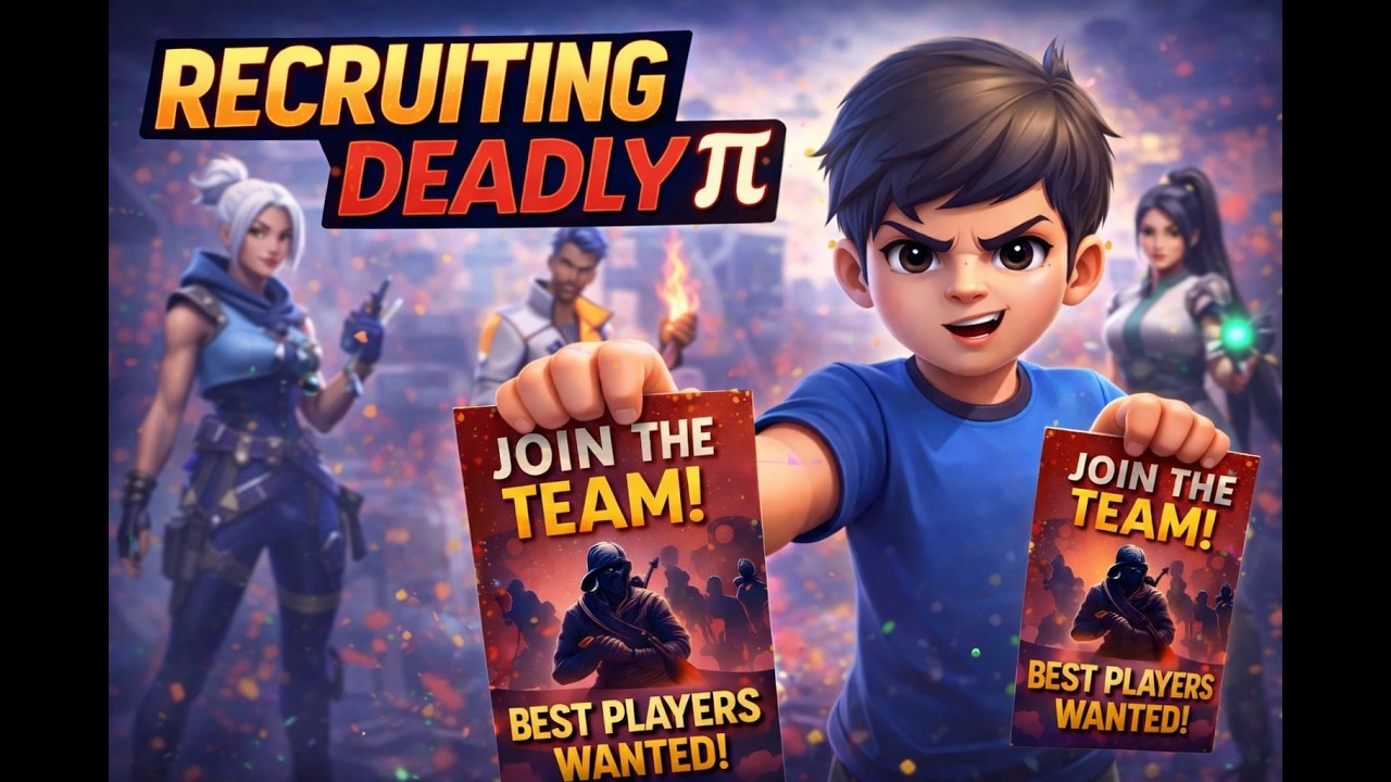 FINDING 💢PLAYERS FOR VALORANT TEAM💬‼️ || DEADLY ₶(pi) || ABSGAMING34✅