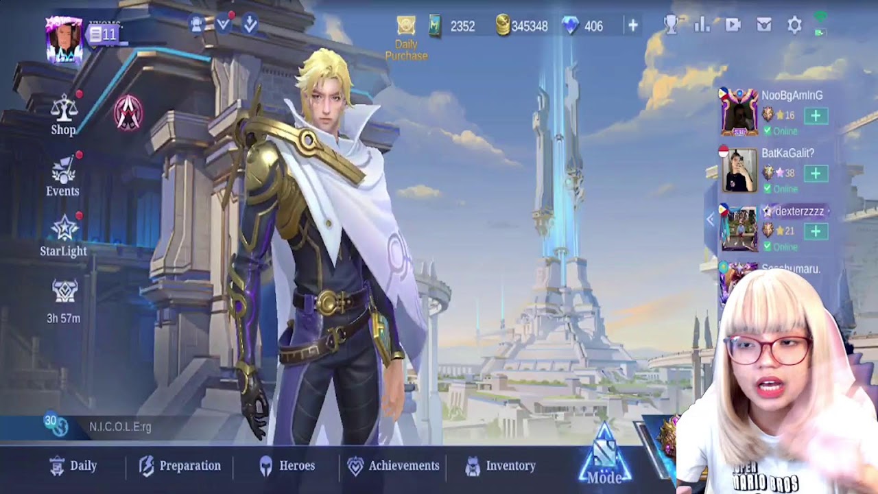 Road to Mythical Honor/ Mobile Legends / Xavier Mage Hero / Rank Gameplay