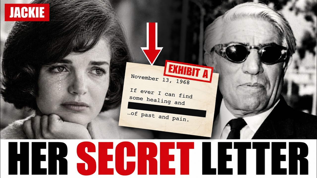 Jackie Kennedy's Secret Letter Reveals Why She Really Married Onassis