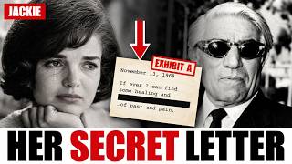 Jackie Kennedy's Secret Letter Reveals Why She Really Married Onassis