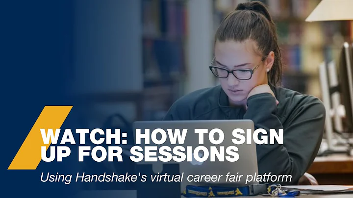 How to Sign Up for Virtual Career Fairs in Handshake