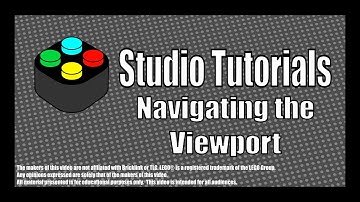 Studio Tutorials - Navigating the Viewport. See your LEGO  design at all angles!