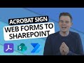 Extracting Data from an Acrobat Sign document to SharePoint and Power Automate