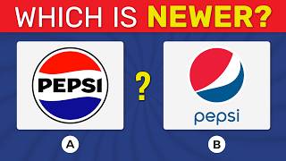 Which Logo Is Newer? | 50 Old vs New Logos Quiz