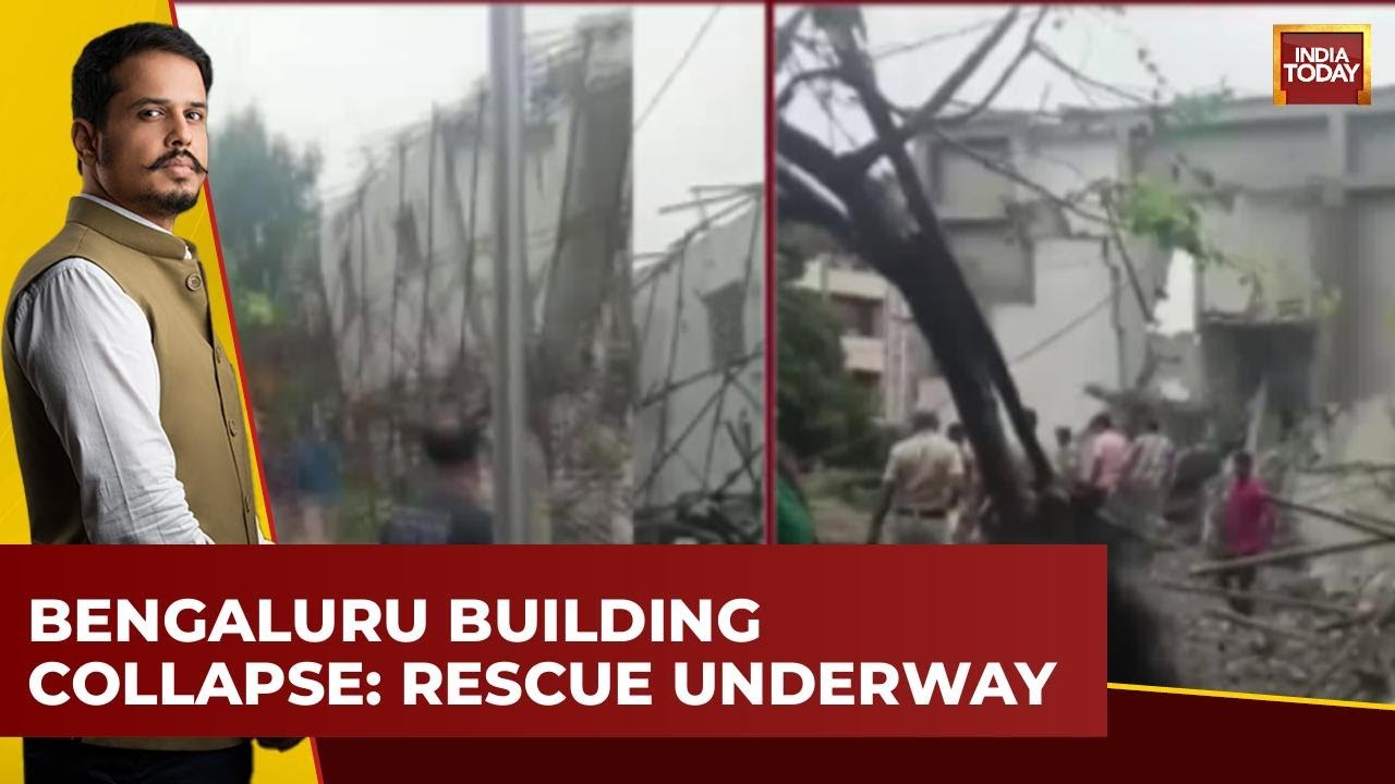 Bengaluru Building Collapse: 1 Dead, 14 Trapped Amid Heavy Rainfall ...