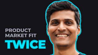 3 Years of Failed Ideas. Then He Found Product-Market Fit Twice.
