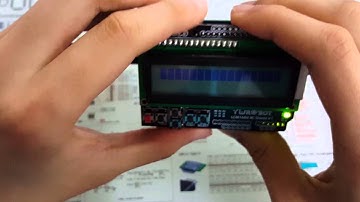 Arduino LCM1602 IIC Shield LCD Expansion Board [ARD040600] 테스트 영상