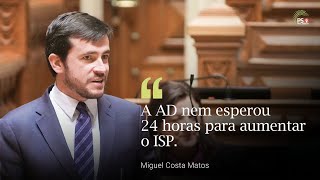 "A AD nem esperou 24 horas para aumentar o ISP."
